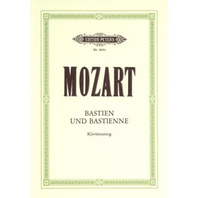 Partitions classique EDITION PETERS MOZART WOLFGANG AMADEUS - BASTIEN UND BASTIENNE - VOICE AND PIANO Choeur et ensemble vocal