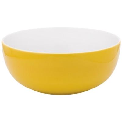KAHLA - PORCELAINE POUR LES SENS 372903A72767A PRONTO COLORE PLAT DE SERVICE JAUNE/ORANGÉ 21 CM