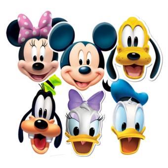 5 17 Sur Lot De 6 Masques Mickey Et Ses Amis Disney Deguisement Enfant Achat Prix Fnac