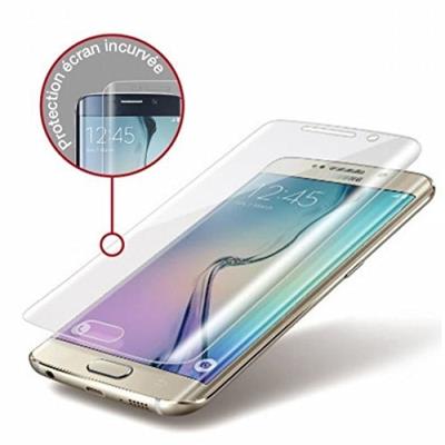 VITRE PROTECTION Ecran film en VERRE Trempé à Bord incurvé pour SAMSUNG GALAXY S7 filtre protecteur d'écran INVISIBLE INRAYABLE vitre INCASSABLE Ecran à Bord incurvé Antichoc Resistante pour Smartphone samsung galaxy s7