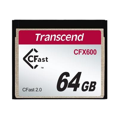 Transcend CFast 2.0 CFX600 - flashgeheugenkaart - 64 GB - CFast 2.0