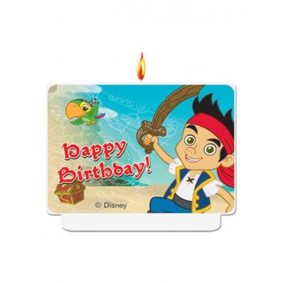 Bougie anniversaire Jake le pirate