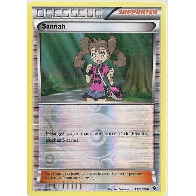 Carte Pokemon - XY10 - Impact des Destins - Sannah - Dresseur - 111/124 - Holo Reverse - VF  - Asmodee reconditionné disponible sur Fnac