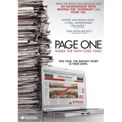 Page One / Page One: Inside The New York Times (DVD)