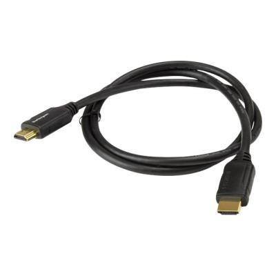 StarTech.com Premium High Speed HDMI kabel met ethernet - 4K 60Hz - 1 m - gecertificeerde HDMI kabel - HDMI 2.0 - HDMI met ethernetkabel - 1 m