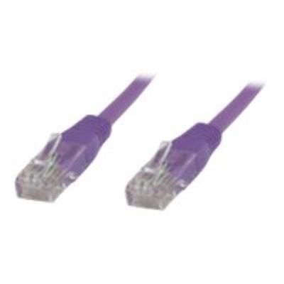 MicroConnect netwerkkabel - 40 cm - paars