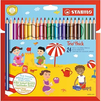 STABILO Kredki Trio Grube 24 Sztuki 203 24-01 