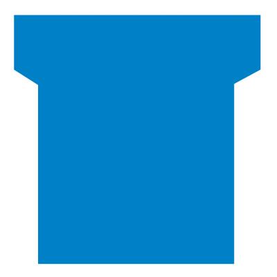 Acco - Fiche Plan Indice 3 Bleu Clair - Paquet De 100
