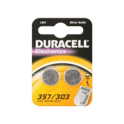 pile sr 44 / 357/ 303 duracell 2bl