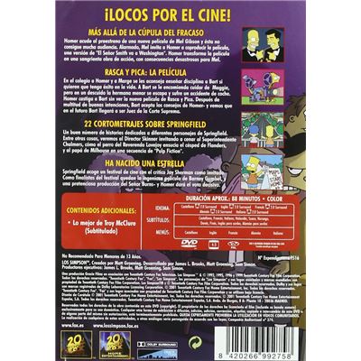 The Simpsons Film Festival / Los Simpson: Luces, Camara Y Acción - DVD -  Achat & prix | fnac