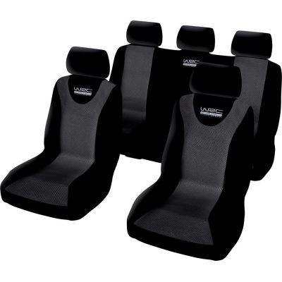 WRC 007337 Set Housses Avant-Arrière Noir / Gris 2 / 3-1 / 3