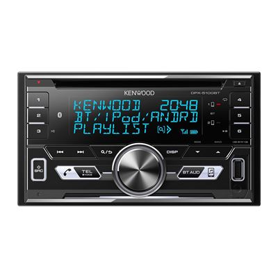Kenwood DPX de 5100bt Récepteur double DIN avec Bluetooth et Apple iPod/iPhone de contrôle Noir