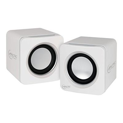 ARCTIC S111 BT (Blanc)- Système audio mobile Bluetooth (V4.0) - 2 x 2 W RMS - Haut-parleurs - rechargeable - idéal pour déplacements