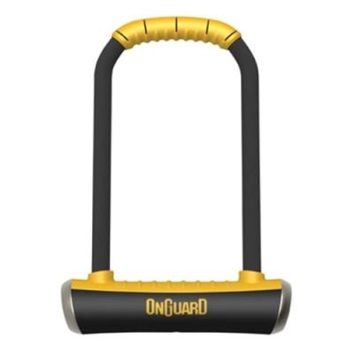 Onguard brute ls-8000 keyed shackle lock - black, 11.5x26.0 cm