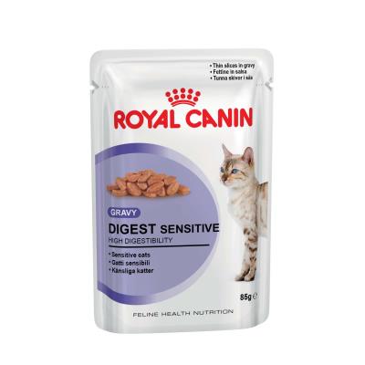 Bouchées en sauce pour chats royal canin digest sensitive 9 - 12 sachets 85 g