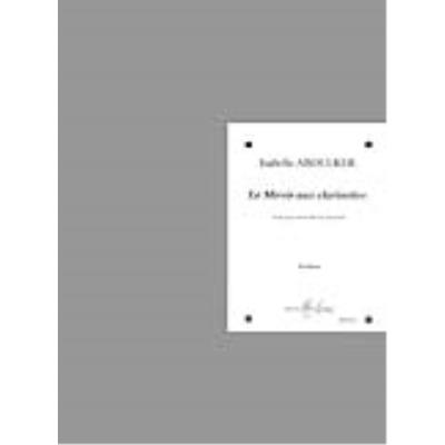 Partitions classique LEMOINE ABOULKER ISABELLE - LE MIROIR AUX CLARINETTES - ENSEMBLE DE CLARINETTES Clarinette