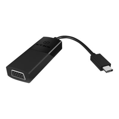 RaidSonic ICY BOX IB-AC533-C externe video-adapter - zwart
