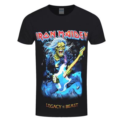 Iron Maiden T-Shirt Eddie On Bass Homme NoirXL