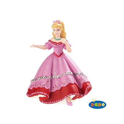 Princesse rose au bal