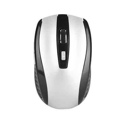 Marque Générique Noir Souris Sans Fil, Souris Optique Sans Fil Portable 6D 2.4G Avec Récepteur Usb Pour Ordinateur Portable 800-1600Dpi,