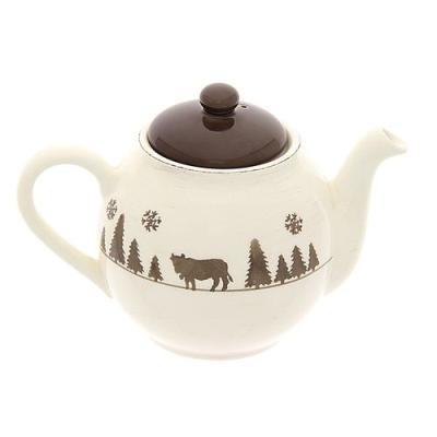 Table&cook vache taupe*theiere *3641 vag
