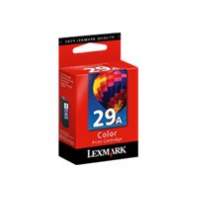 Lexmark Cartridge No. 29A - couleur (cyan, magenta, jaune) - originale - cartouche d'encre