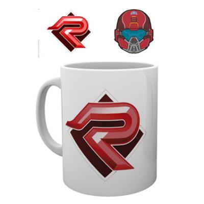 Tasse de ceramique Halo 5 PVP Rouge