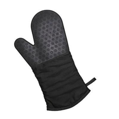 LURCH 70090 GANT DE CUISINE SILICONE/TEXTILE NOIR
