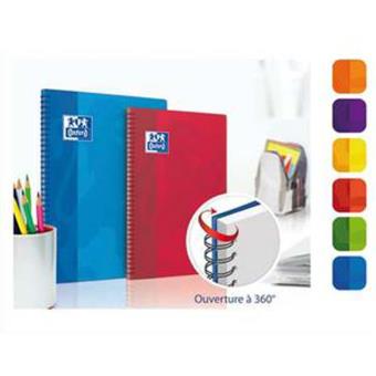 Lot De Cahiers Open Flex Spirale Pages X A Cm Sey S Couverture Polypro