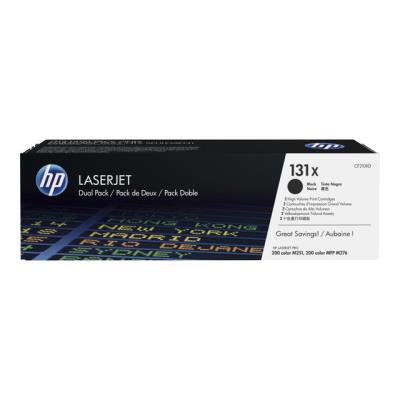 HP 131x - 2 - zwart - origineel - LaserJet - tonercartridge (CF210XD)