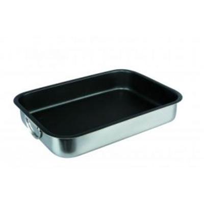IBILI - Ustensiles et accessoires de cuisine - plat a rôtir inox 35x26x6.5 cm ( 6513-35-4 )
