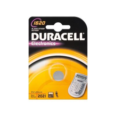 pile cr 1620 d 1-bl duracell (dl 1620)