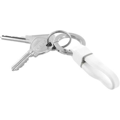 BigBen KEYRINGCABLEMICW Câble USB pour Smartphone Blanc