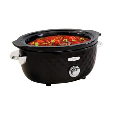 FRITEL Family SC 2290 - Mijoteuse - 5.5 litres - 210 Watt - noir/chrome