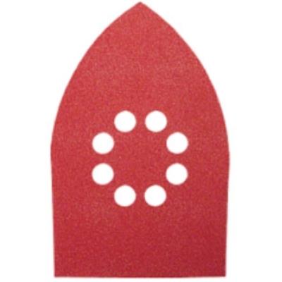 Bosch 2609256A73 Feuilles Abrasives pour Ponceuses Multi 100 X 170 Nombre De Trous 4 Grain 40 Lot De 5 Feuilles