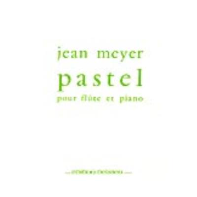 Partitions classique EDITION DELRIEU MEYER JEAN - PASTEL - FLUTE, PIANO Flûte traversière