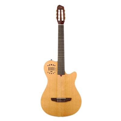 Guitares électro acoustiques GODIN MULTIAC GRAND CONCERT DUET AMBIANCE NATURAL + HOUSSE Folk électro cordes nylon
