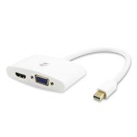 Adaptateur Mobility Lab Mini Display Port HDMI vers VGA pour Mac Blanc