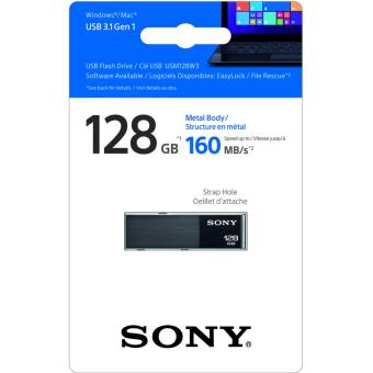 SONY WE3 USB 3.1 TYPE C METAL BODY BLACK 128GB