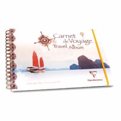 CLAIRE FONTAINE Carnet Voyage A5 30F 180g