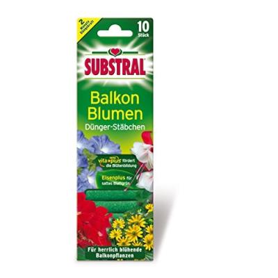 Substral Bâtons D'Engrais Pour Plantes De Balcon Pack De 10