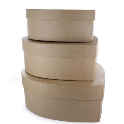 La Fourmi Set De 3 Boîtes Coeurs Gigognes 26 X 25 X 10Cm Qxm013