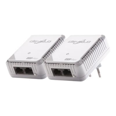 devolo dLAN 500 duo - Starter Kit - bridge - HomePlug AV (HPAV) - aansluitbaar aan muur (pak van 2)