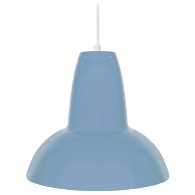 AQUITAINE Suspension 24cm métal bleu ciel