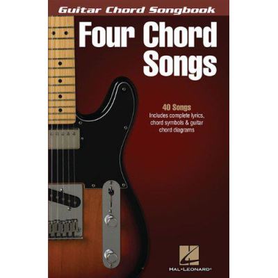 Guitar Chord Songbook: Four Chord Songs (Guitar Chord Songbooks) - [Version Originale]