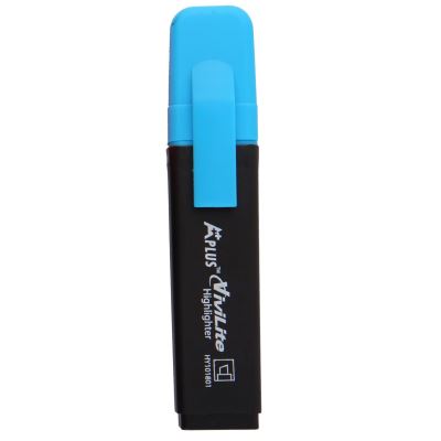 Surligneur Vivilite Pointe Large Biseautée Bleu
