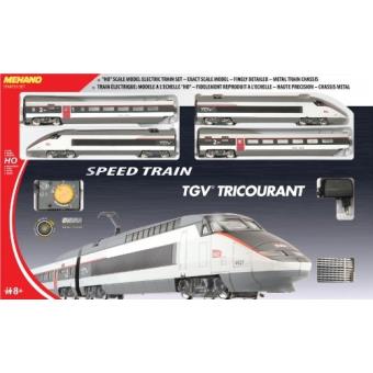 Train TGV InOui Mehano : King Jouet, Trains et circuits Mehano - Véhicules,  circuits et jouets radiocommandés