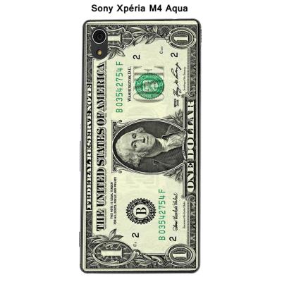 Coque Dollar pour Sony Xpéria M4 Aqua