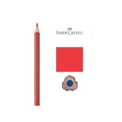 Crayon couleur colour grip, carmin permanent faber-castell 112426