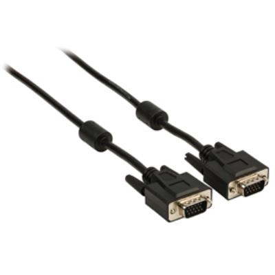 Câble vga à connecteur vga mâle vers vga mâle 3.00 m noir valueline